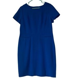 Talbots Royal Blue Short Sleeve Dress